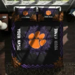 Custom Clemson Tigers Mandala Lacework Bedding Set Best Selling