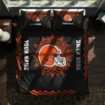 Custom Cleveland Browns Mandala Lacework Bedding Set Best Selling