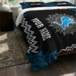 Custom Detroit Lions Mandala Lacework Bedding Set Best Selling