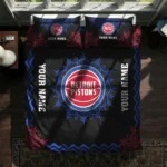 Custom Detroit Pistons Mandala Lacework Bedding Set Best Selling
