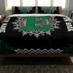Custom Eastern Michigan Eagles Mandala Lacework Bedding Set Best Selling