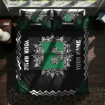 Custom Eastern Michigan Eagles Mandala Lacework Bedding Set Best Selling