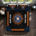 Custom Houston Astros Mandala Lacework Bedding Set Best Selling