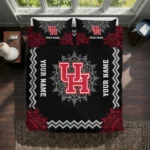 Custom Houston Cougars Mandala Lacework Bedding Set Best Selling