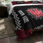Custom Houston Cougars Mandala Lacework Bedding Set Best Selling