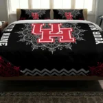 Custom Houston Cougars Mandala Lacework Bedding Set Best Selling