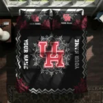 Custom Houston Cougars Mandala Lacework Bedding Set Best Selling