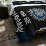Custom Indianapolis Colts Mandala Lacework Bedding Set Best Selling