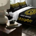 Custom Iowa Hawkeyes Mandala Lacework Bedding Set Best Selling