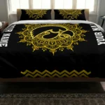 Custom Iowa Hawkeyes Mandala Lacework Bedding Set Best Selling