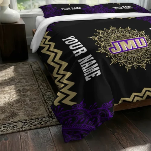 Custom James Madison Dukes Mandala Lacework Bedding Set Fashion Forward