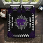 Custom Kansas State Wildcats Mandala Lacework Bedding Set Best Selling