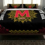Custom Maryland Terrapins Mandala Lacework Bedding Set Best Selling