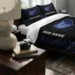 Custom Memphis Grizzlies Mandala Lacework Bedding Set Best Selling
