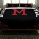 Custom Miami Redhawks Mandala Lacework Bedding Set Best Selling