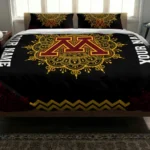 Custom Minnesota Golden Gophers Mandala Lacework Bedding Set Best Selling