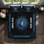 Custom Minnesota Timberwolves Mandala Lacework Bedding Set Best Selling