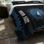 Custom Minnesota Timberwolves Mandala Lacework Bedding Set Best Selling