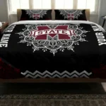 Custom Mississippi State Bulldogs Mandala Lacework Bedding Set Best Selling