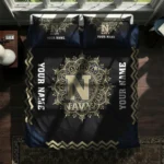 Custom Navy Midshipmen Mandala Lacework Bedding Set Best Selling