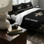Custom New Orleans Saints Mandala Lacework Bedding Set Best Selling
