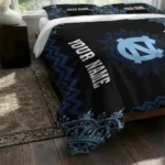 Custom North Carolina Tar Heels Mandala Lacework Bedding Set Best Selling