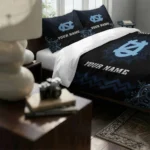 Custom North Carolina Tar Heels Mandala Lacework Bedding Set Best Selling