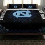 Custom North Carolina Tar Heels Mandala Lacework Bedding Set Best Selling