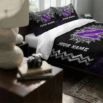 Custom Northwestern Wildcats Mandala Lacework Bedding Set Best Selling
