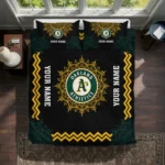 Custom Oakland Athletics Mandala Lacework Bedding Set Best Selling