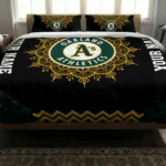 Custom Oakland Athletics Mandala Lacework Bedding Set Best Selling