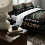 Custom Ohio Bobcats Mandala Lacework Bedding Set Best Selling