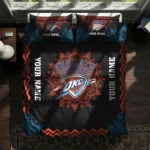 Custom Oklahoma City Thunder Mandala Lacework Bedding Set Best Selling