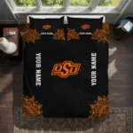 Custom Oklahoma State Cowboys Mandala Lacework Bedding Set Best Selling