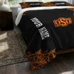 Custom Oklahoma State Cowboys Mandala Lacework Bedding Set Best Selling