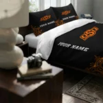 Custom Oklahoma State Cowboys Mandala Lacework Bedding Set Best Selling