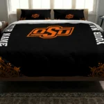 Custom Oklahoma State Cowboys Mandala Lacework Bedding Set Best Selling