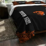 Custom Oregon State Beavers Mandala Lacework Bedding Set Best Selling
