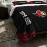 Custom Ottawa Senators Mandala Lacework Bedding Set Best Selling