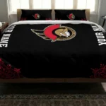 Custom Ottawa Senators Mandala Lacework Bedding Set Best Selling