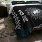 Custom Philadelphia Eagles Mandala Lacework Bedding Set Best Selling