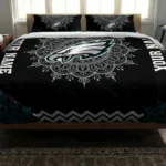 Custom Philadelphia Eagles Mandala Lacework Bedding Set Best Selling