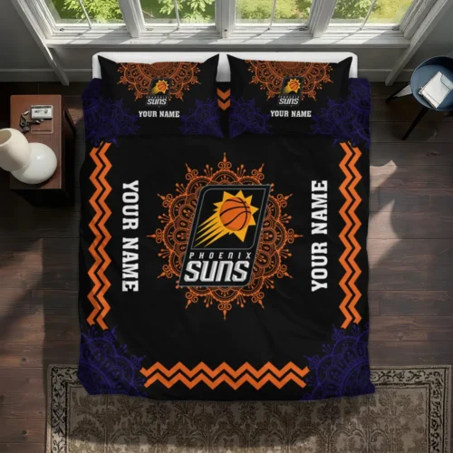 Custom Phoenix Suns Mandala Lacework Bedding Set Best Selling