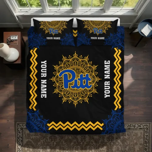 Custom Pittsburgh Panthers Mandala Lacework Bedding Set Best Selling