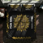 Custom San Diego Padres Mandala Lacework Bedding Set Best Selling