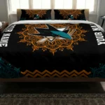 Custom San Jose Sharks Mandala Lacework Bedding Set Best Selling