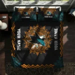 Custom San Jose Sharks Mandala Lacework Bedding Set Best Selling