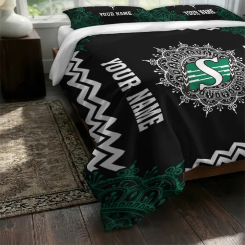 Custom Saskatchewan Roughriders Mandala Lacework Bedding Set Fashion Forward