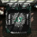 Custom Saskatchewan Roughriders Mandala Lacework Bedding Set Best Selling