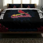 Custom St Louis Cardinals Mandala Lacework Bedding Set Best Selling